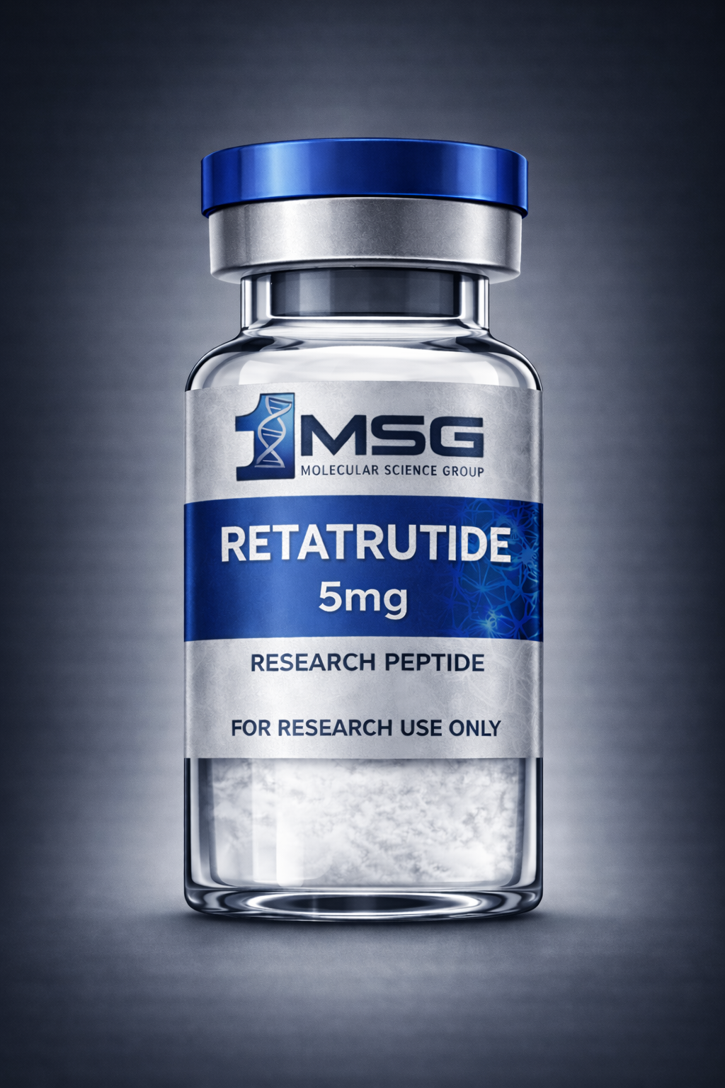 Retatrutide metabolic research peptide product by 1MSG
